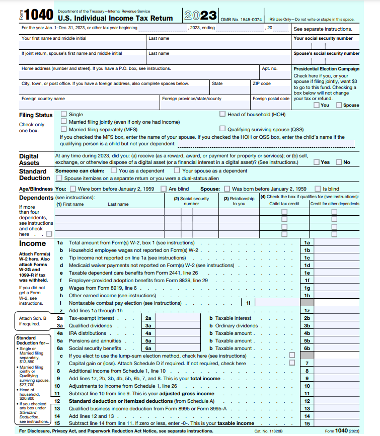 Choose the Appropriate Tax Forms 1